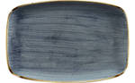 Chefs´s taldrik 35,5x24,5cm Stonecast Blueberry